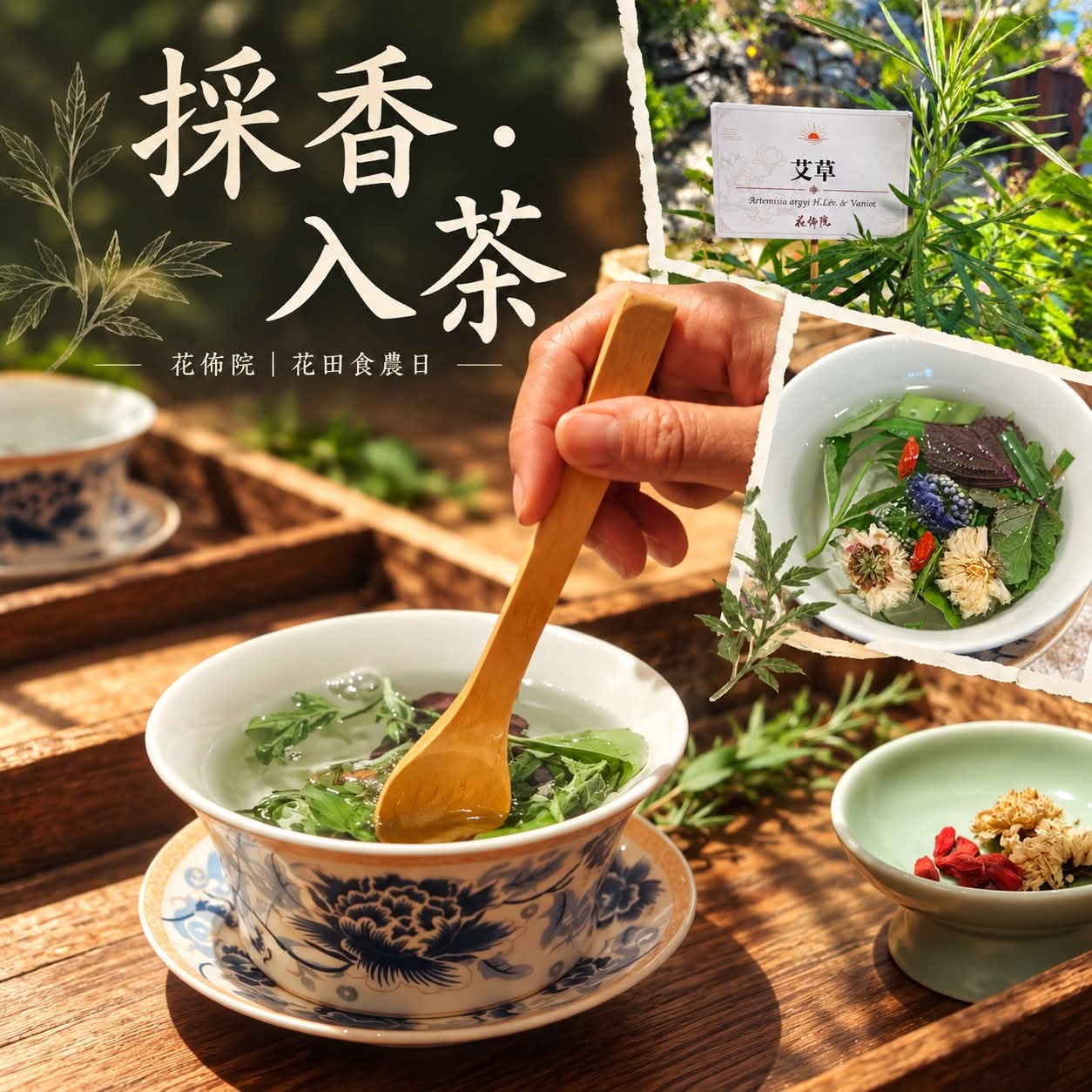 花田食農日香草茶體驗