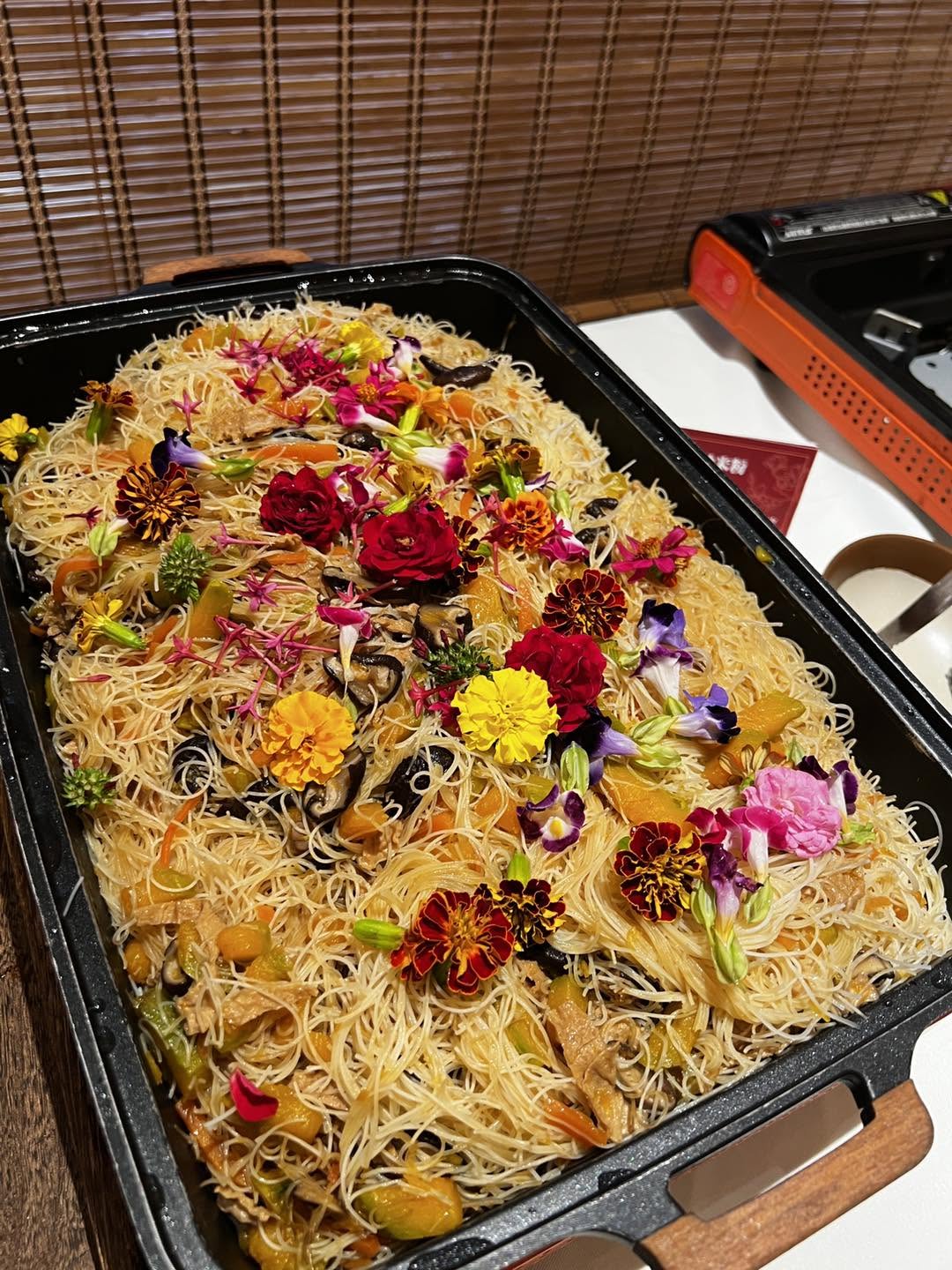 花佈院花餐恩團客餐點